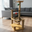 Ảnh của Trụ cào móng nhà cây cho mèo PETDECOR CT025 – Cat tree gỗ cao cấp lắp ráp – Cao 94cm