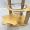 Ảnh của Trụ cào móng nhà cây cho mèo PETDECOR CT025 – Cat tree gỗ cao cấp lắp ráp – Cao 94cm