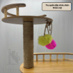 Ảnh của Trụ cào móng nhà cây cho mèo PETDECOR CT002 – Cat tree gỗ lắp ráp cao 170cm