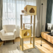 Ảnh của Trụ cào móng nhà cây cho mèo PETDECOR CT003 – Cat tree gỗ MDF lắp ráp cao 159cm