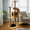 Ảnh của Trụ cào móng nhà cây cho mèo PETDECOR CT004 – Cat tree gỗ lắp ráp cao 134cm