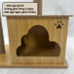 Ảnh của Trụ cào móng nhà cây cho mèo PETDECOR CT007 – Cat tree gỗ lắp ráp nhỏ gọn